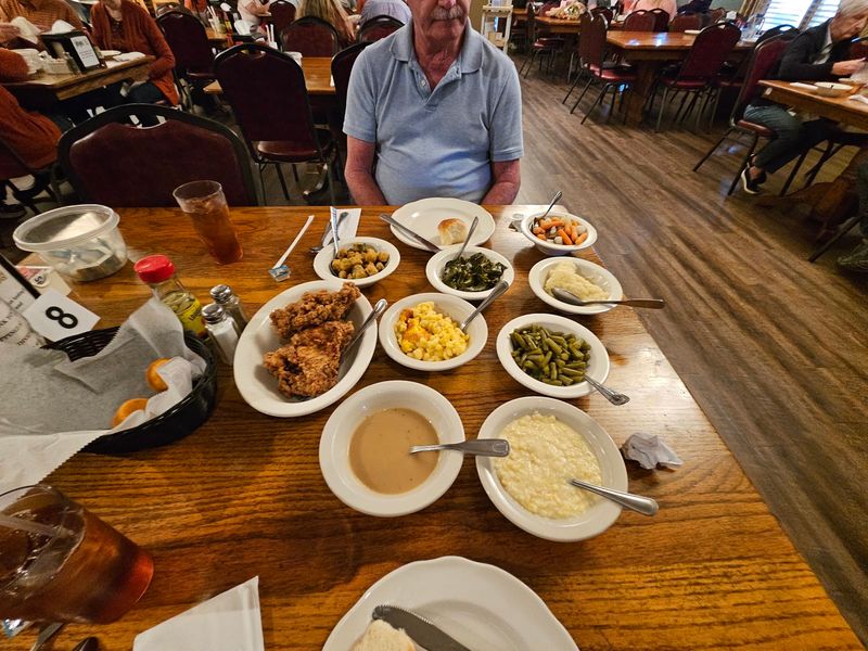 Fried Chicken Served the Family-Style Way