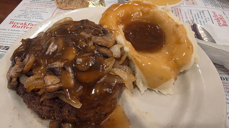 Fried Chicken, Swiss Steak and Meatloaf Fried Chicken, Swiss Steak and Meatloaf