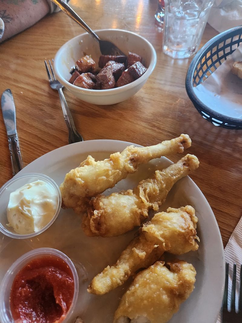 Frog Legs And Cheese Curds Start The Night Right