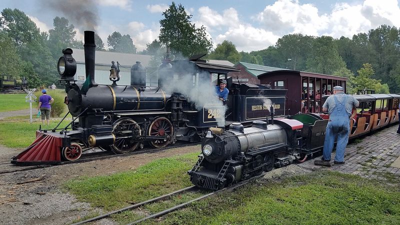 Ghost Trains, Santa Rides, and a Labor Day Steam Party