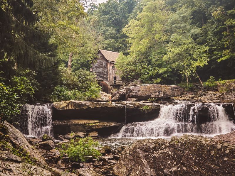 Glade Creek Grist Mill, Danese, WV Glade Creek Grist Mill, Danese, WV
