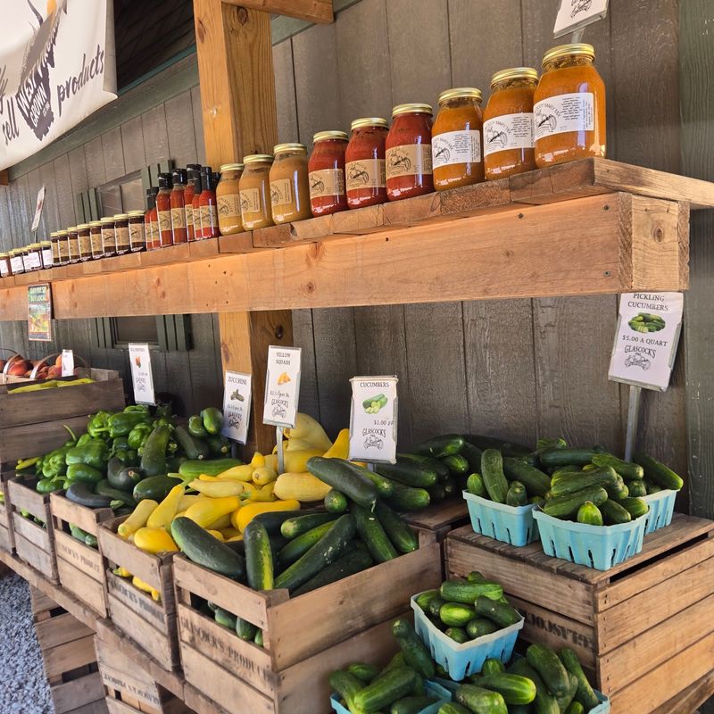 Glascock’s Produce Roadside Stand, Berkeley Springs, WV