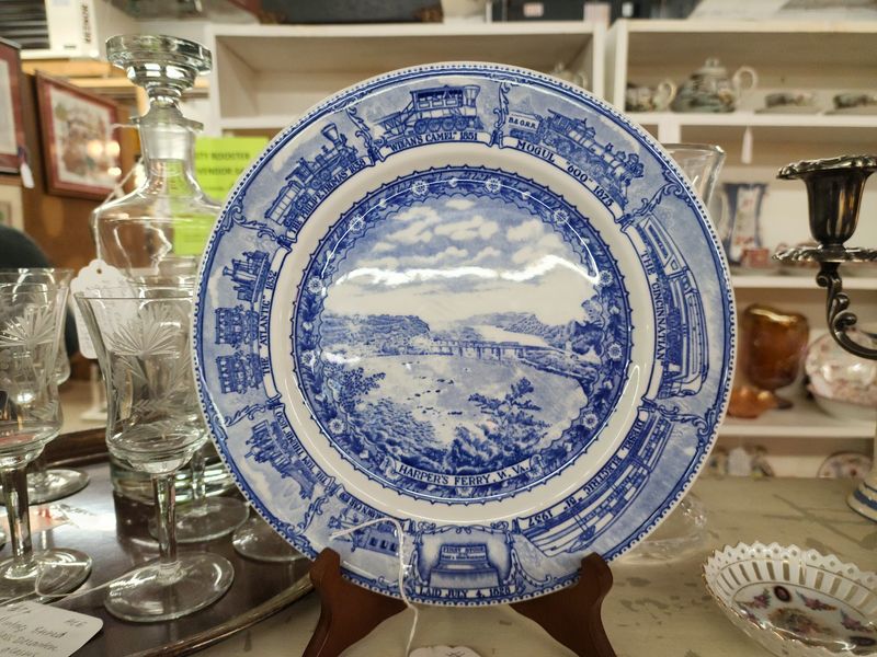Glassware, Pottery, and Shelves That Sparkle