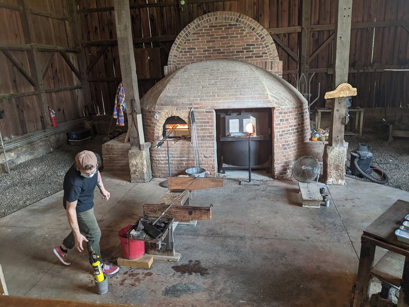 Glowing Furnaces and Molten Glass Glowing Furnaces and Molten Glass