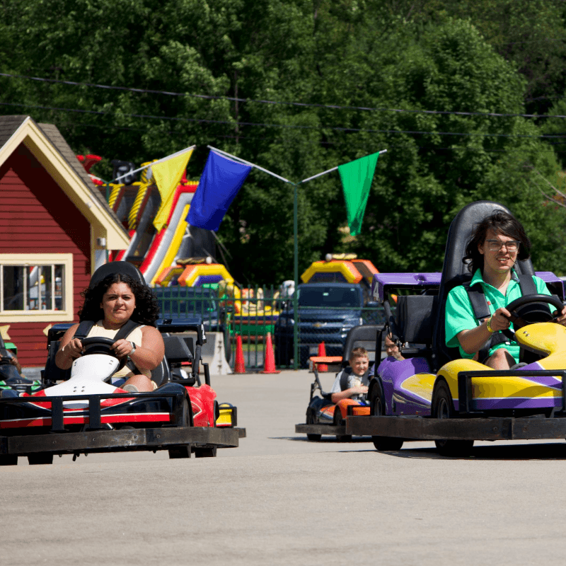 Go-Karts That Loop Over Themselves