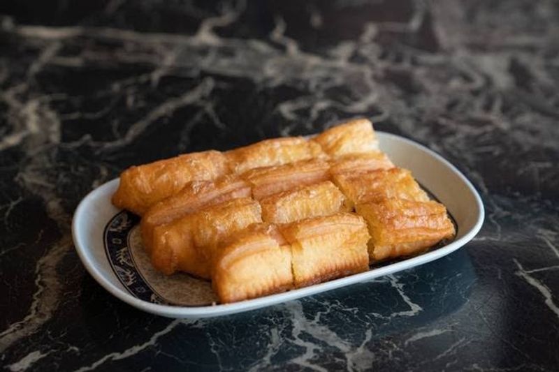 Golden Chinese Donuts for Dipping