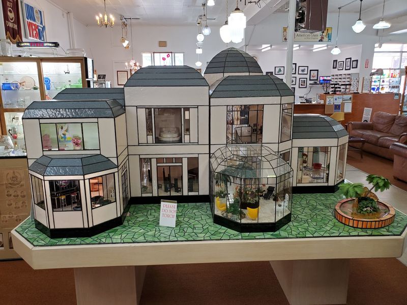 Good Luck Walking Past The Stained Glass Dollhouse Good Luck Walking Past The Stained Glass Dollhouse