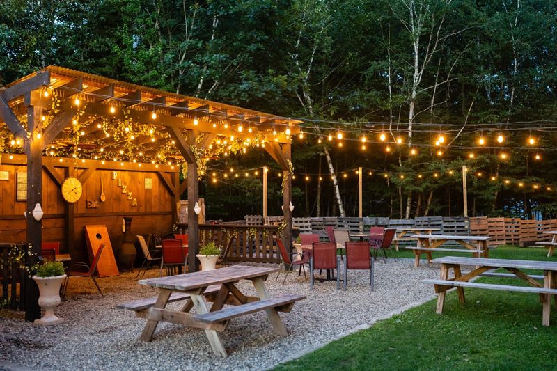 Grab A Picnic Table And Toss A Few Bags Out Back Grab A Picnic Table And Toss A Few Bags Out Back