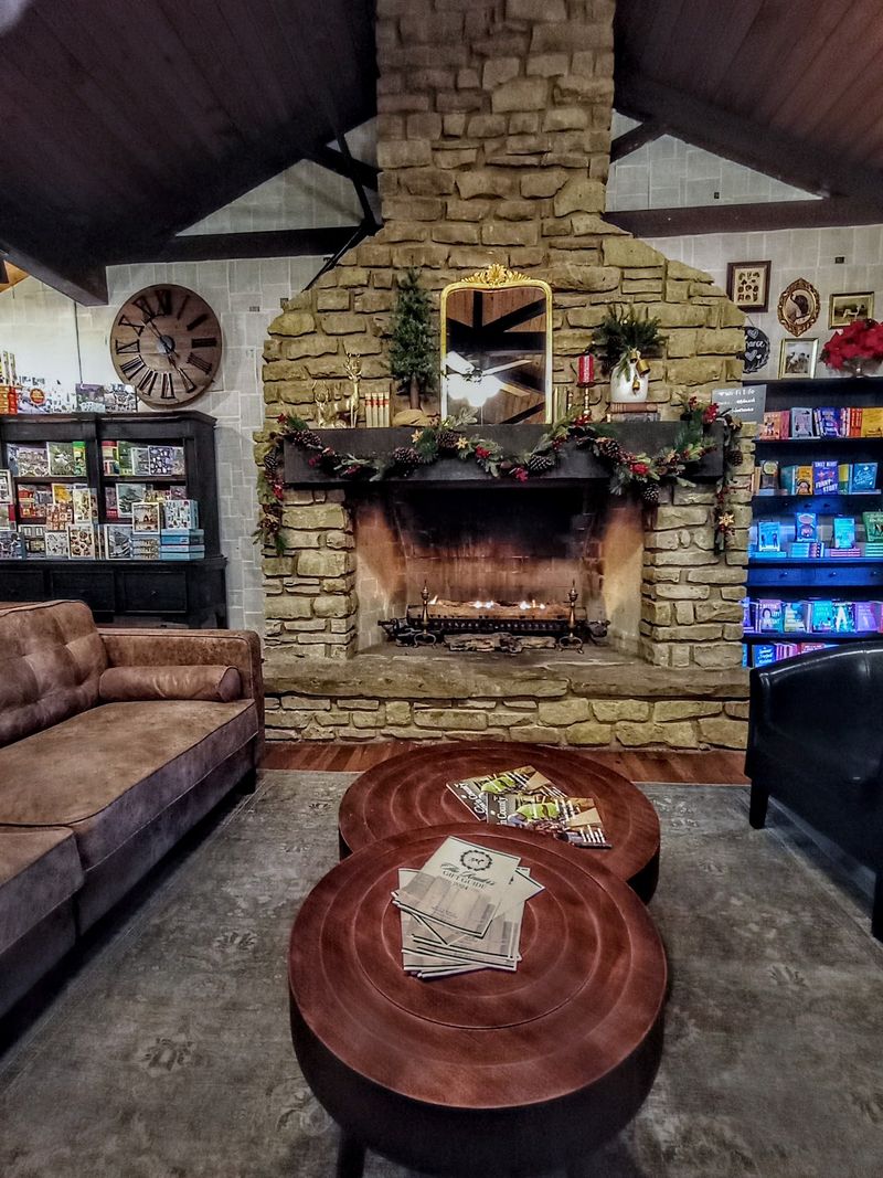 Grab a Couch by the Giant Fireplace and Stay a While