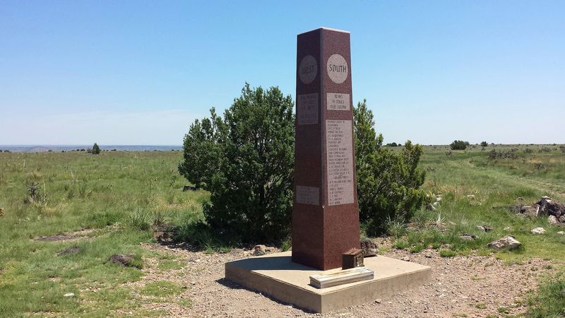 Granite Marker on the Tabletop