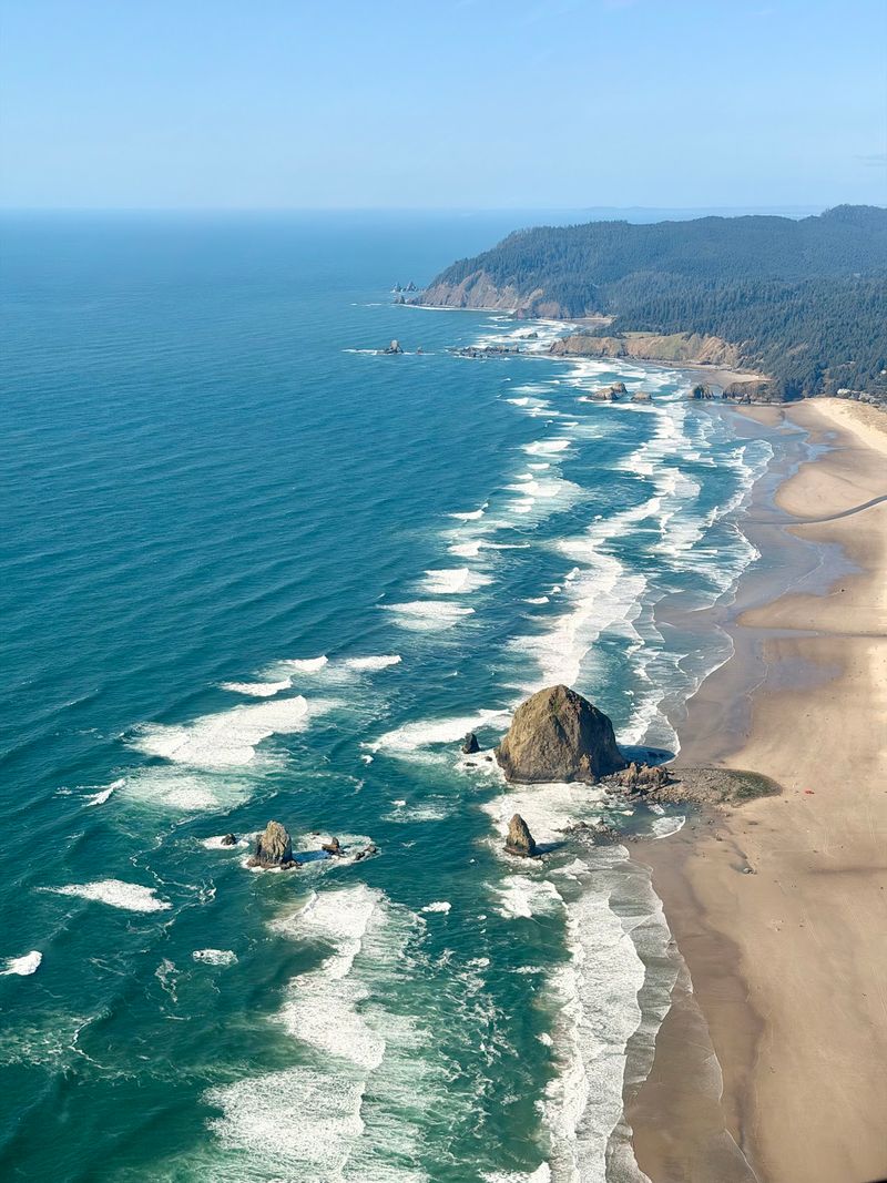Haystack Rock Has a Back Side, and You Can Finally See It