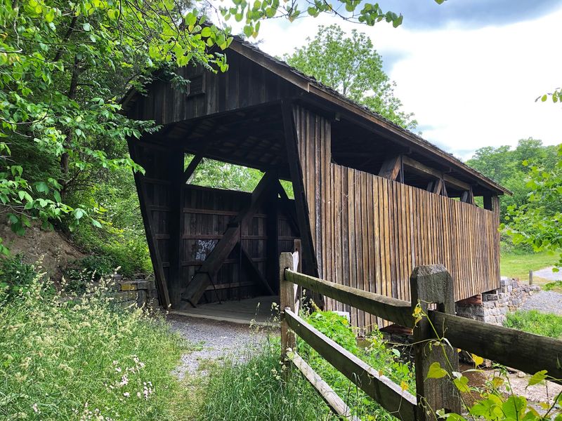 Historic Indian Creek Covered Bridge, Union, WV Historic Indian Creek Covered Bridge, Union, WV
