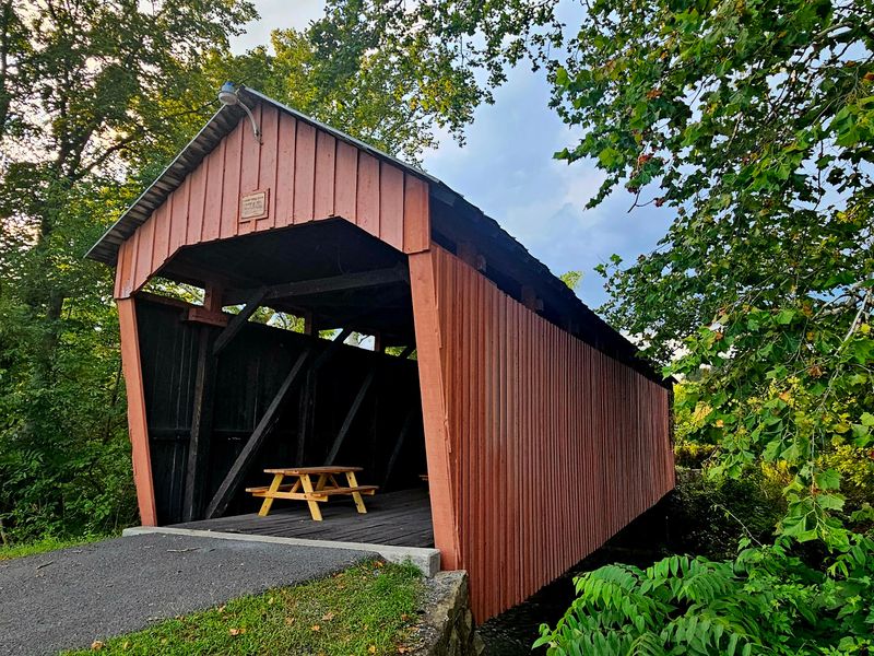 Historic Simpson Creek Covered Bridge, Bridgeport, WV Historic Simpson Creek Covered Bridge, Bridgeport, WV