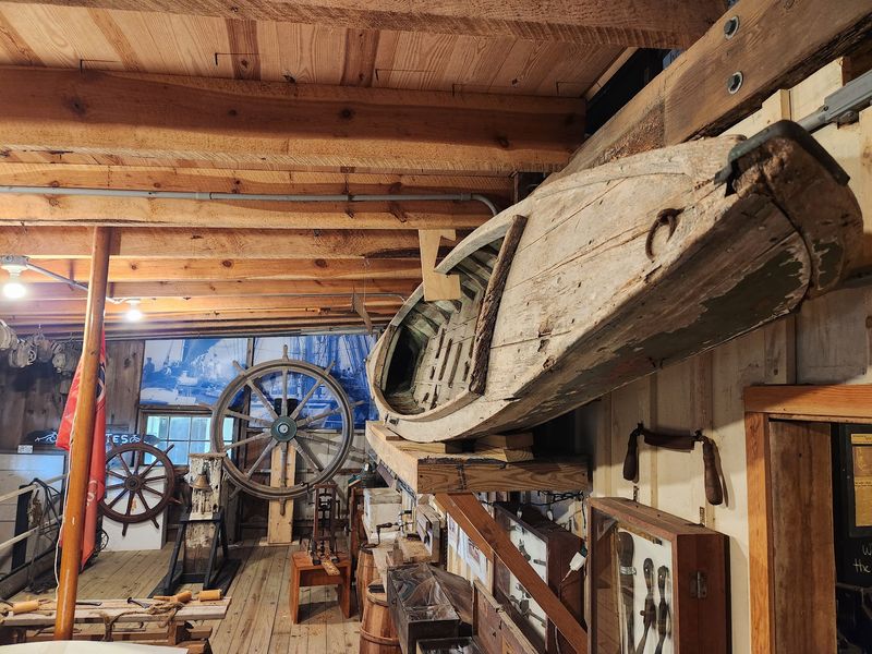 History Inside the Old Shipping Sheds
