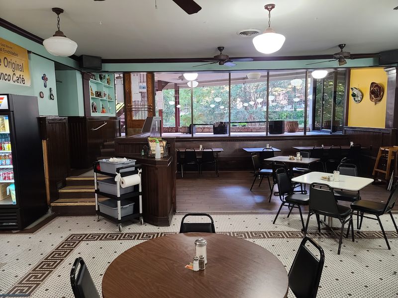 Honeycomb Tiles, Ceiling Fans, And Easy Diner Charm