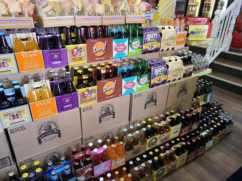 Hundreds of Sodas Might Steal the Spotlight From the Candy Hundreds of Sodas Might Steal the Spotlight From the Candy
