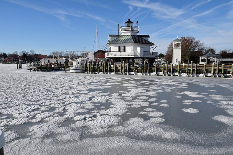 Ice Wiped Out The First One, So They Built It On Screws