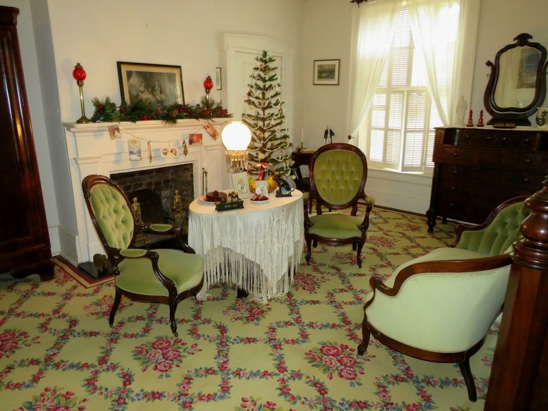 Inside the Greek Revival House Inside the Greek Revival House