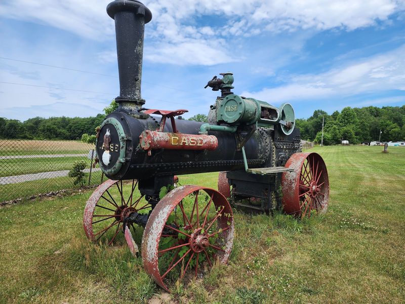 Iron Giants of the Farm and a Power Plant With a Story
