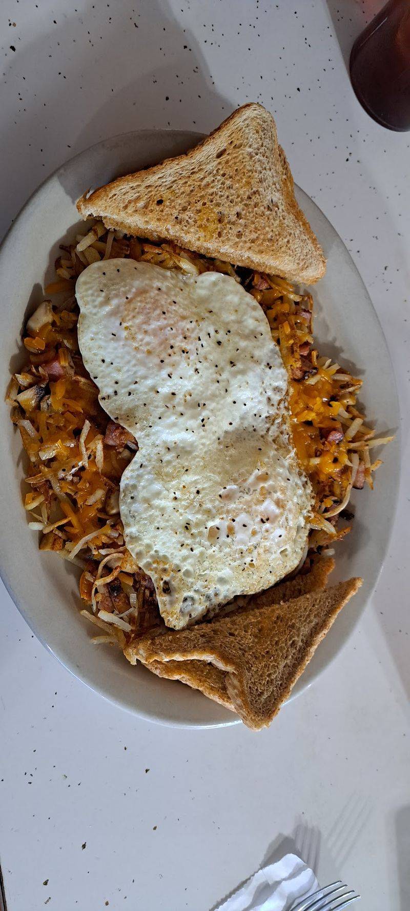 Loaded Hash Browns Worth Bragging About