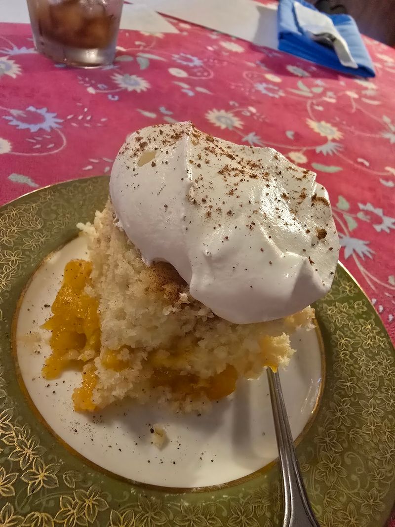 Local Swiss Cheese and a Sweet Peach Cobbler Finish