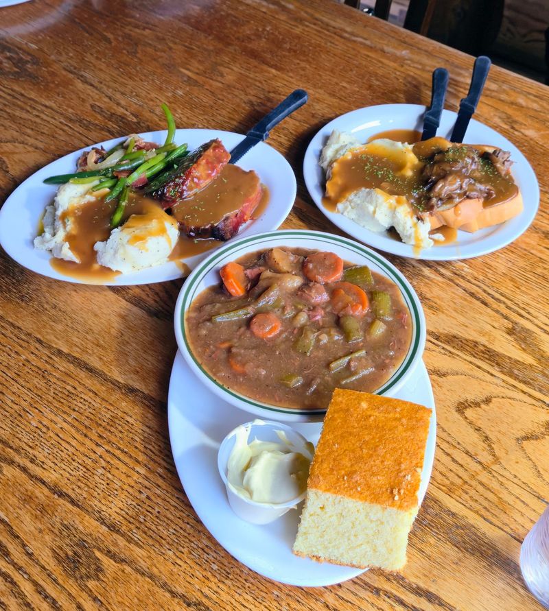 Logger-Sized Plates Mean You Should Skip The Snacks