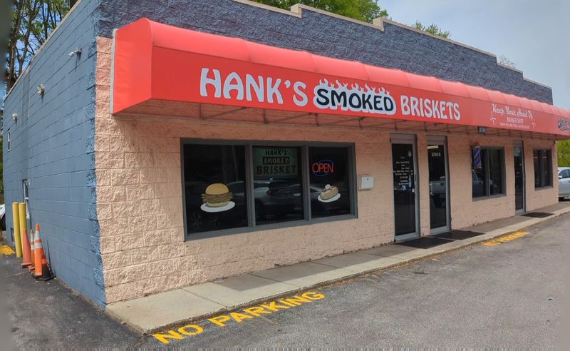 Look For The Bright Red Awning Across From Crown Hill