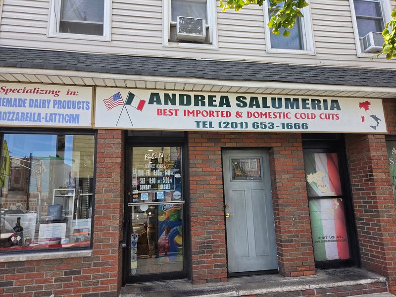 Look For The Narrow Red And Green Storefront Look For The Narrow Red And Green Storefront