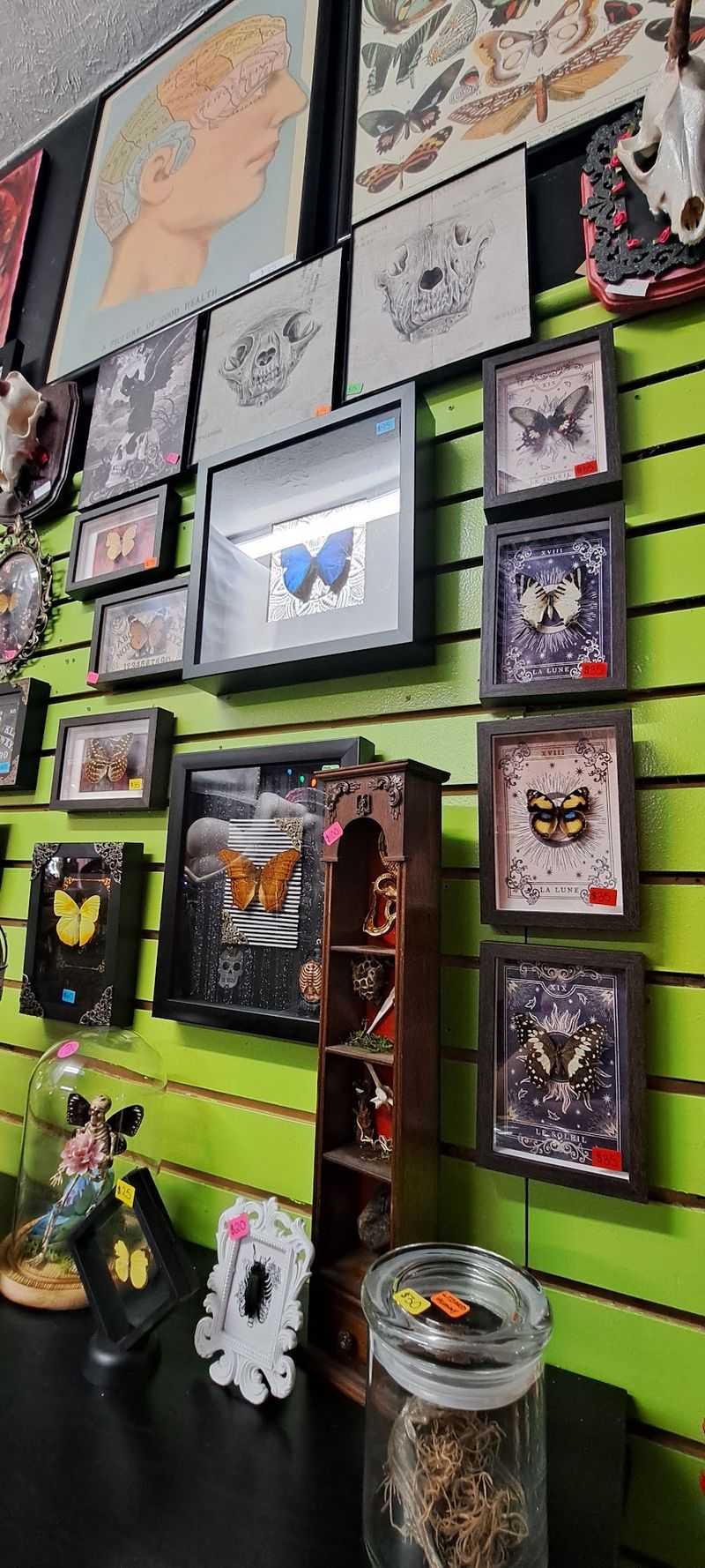 Look Up, Because The Walls Are Covered In Art For Sale