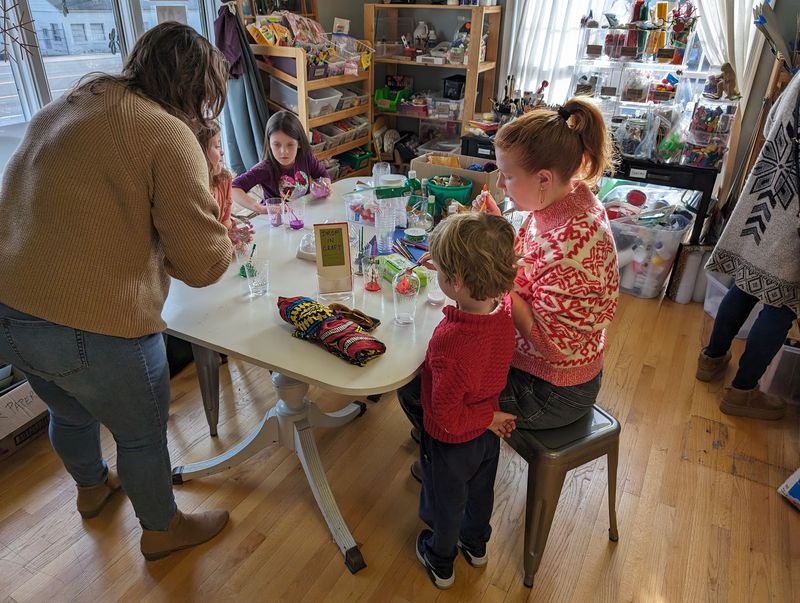 Low Tables And Big Ideas Fill The Maker Space