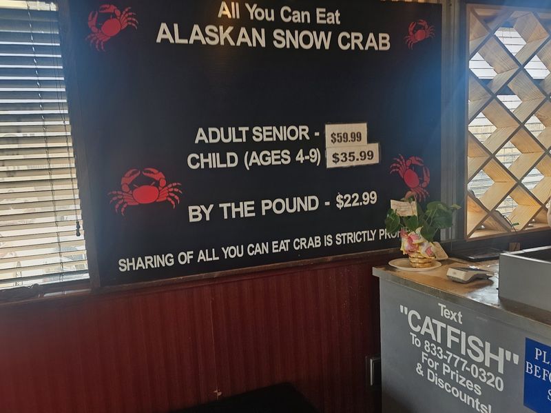 Lunch Prices, Dinner Prices and the Crab Upgrade