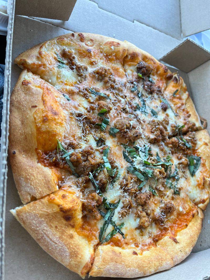 Lunch Shows Up Here Too, And It Brings Pizza Lunch Shows Up Here Too, And It Brings Pizza