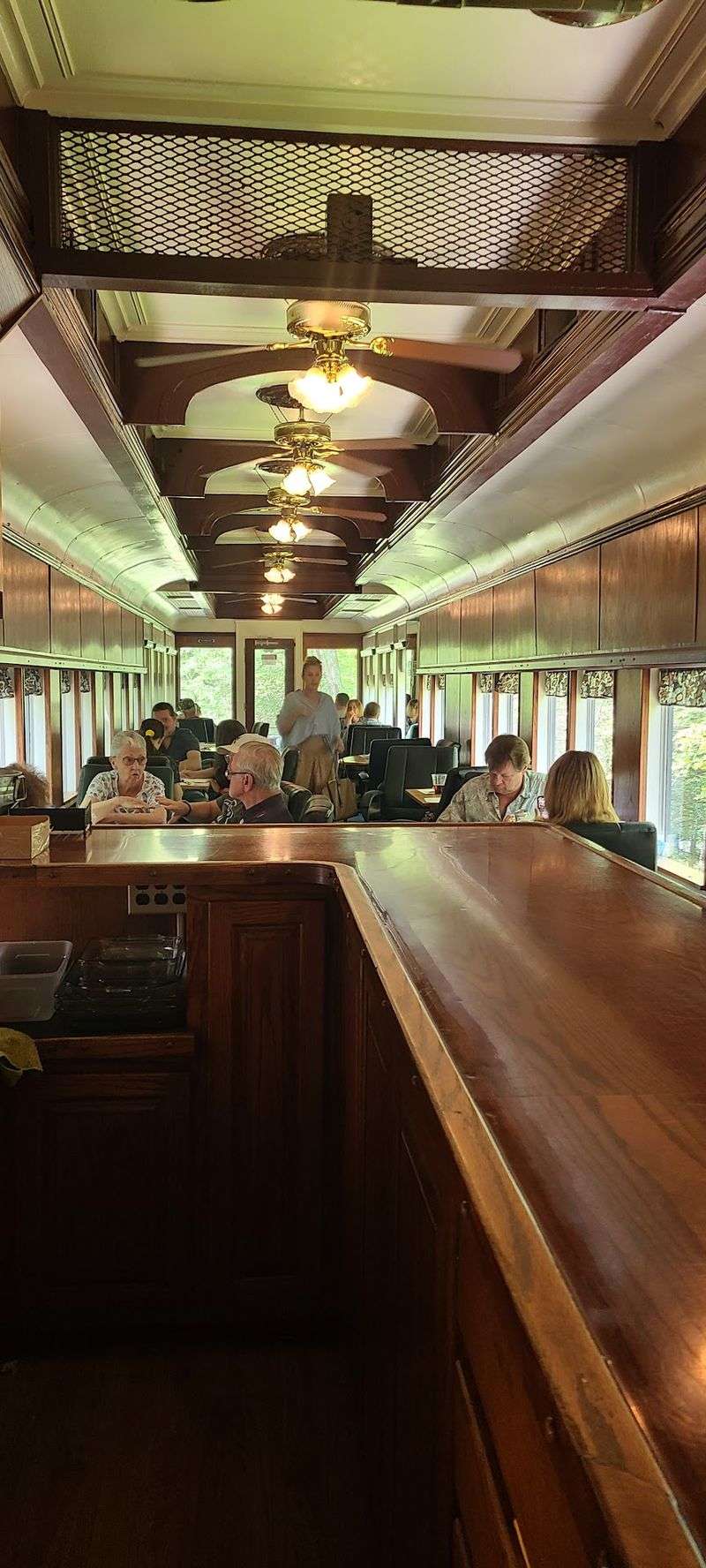 Lunch on the Rails and the Parlor Car Upgrade Lunch on the Rails and the Parlor Car Upgrade