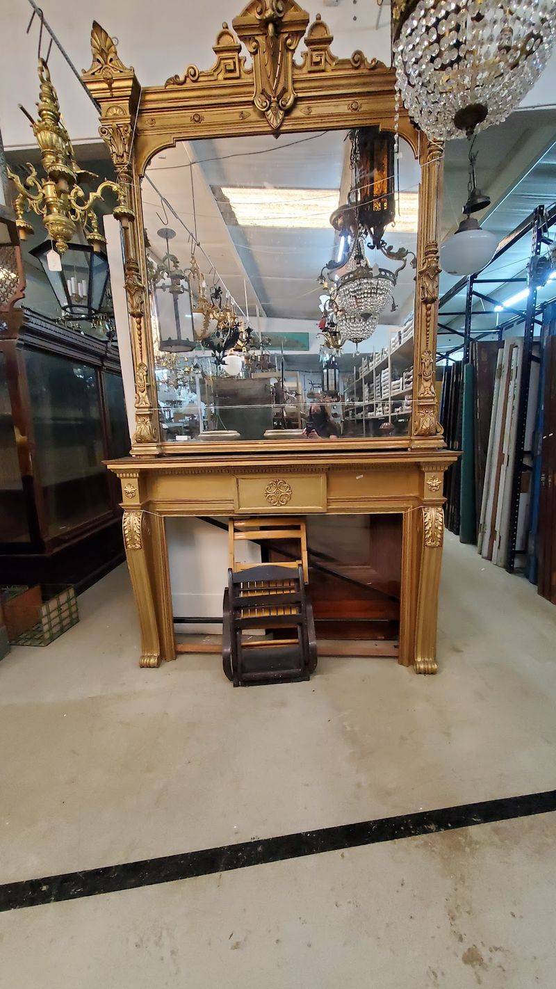 Mantels, Newel Posts and Woodwork With Stories