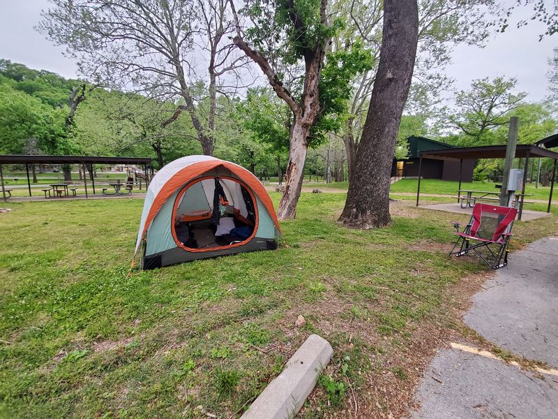 Meramec Caverns Natural Campground