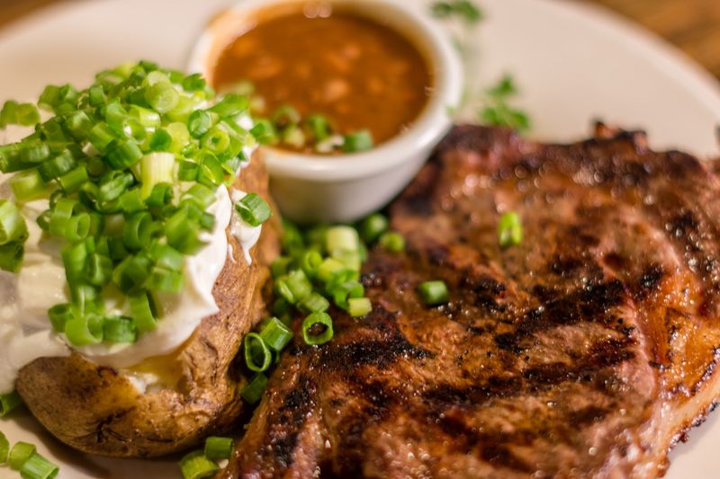 Mesquite Smoke and Serious Steaks