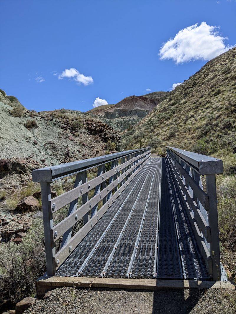 Metal Bridges Make The Walk Feel Like An Expedition