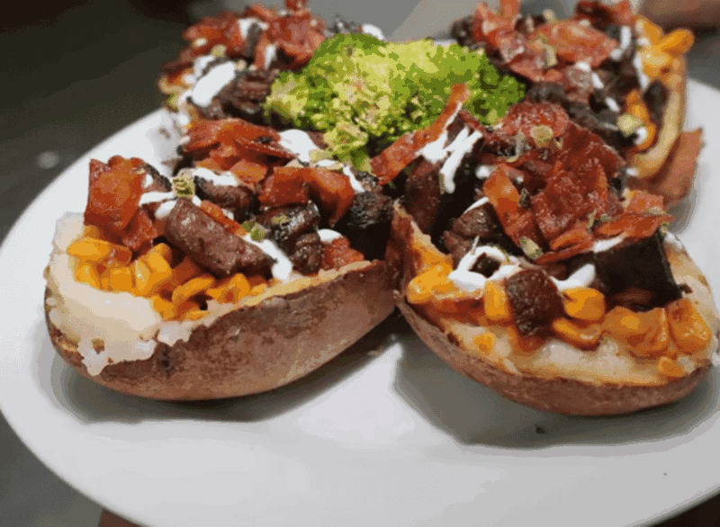 Mexican Street Corn Meets A Turkish Potato, And It Works