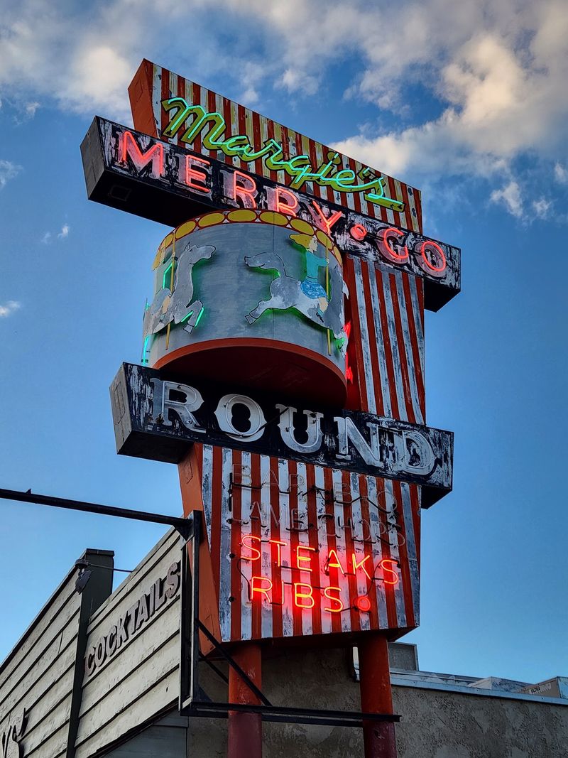 Neon That Remembers The Steakhouse Days