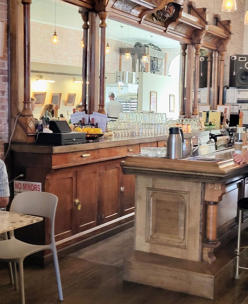 Old Brick And A Grand Backbar Set The Mood