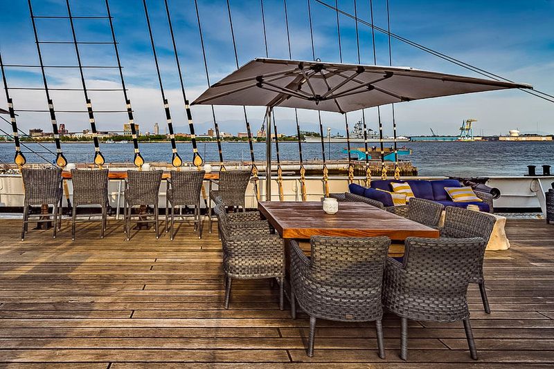 Open Decks With Skyline Views