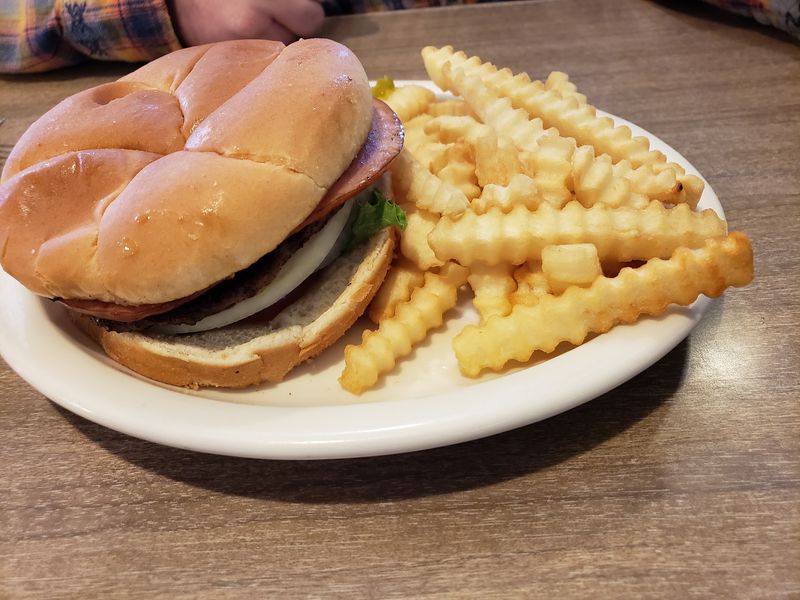 Order The Signature Ham-Topped Burger And Let It Explain Itself Order The Signature Ham-Topped Burger And Let It Explain Itself