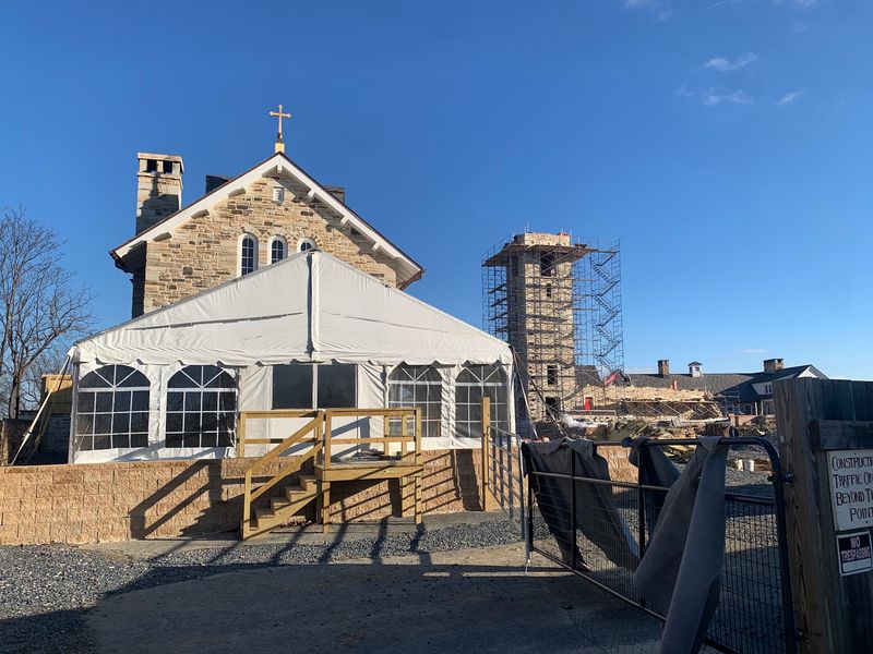 Pack a Folding Chair Because the Chapel Is Still a Work in Progress Pack a Folding Chair Because the Chapel Is Still a Work in Progress