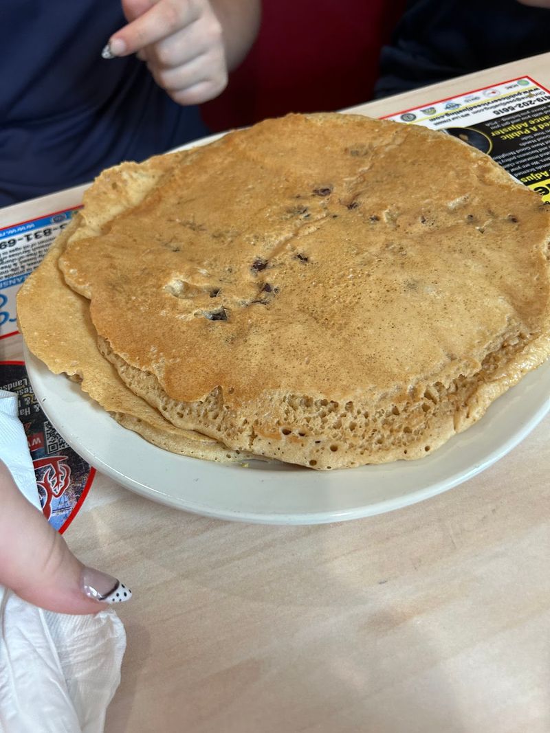 Pancakes Bigger Than the Plate Pancakes Bigger Than the Plate