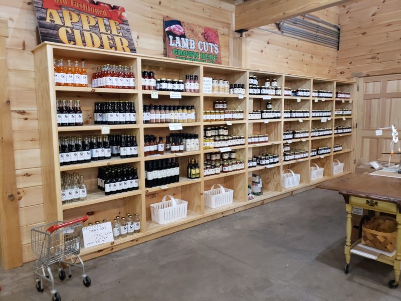 Pantry Shelves Full of Farm Flavor
