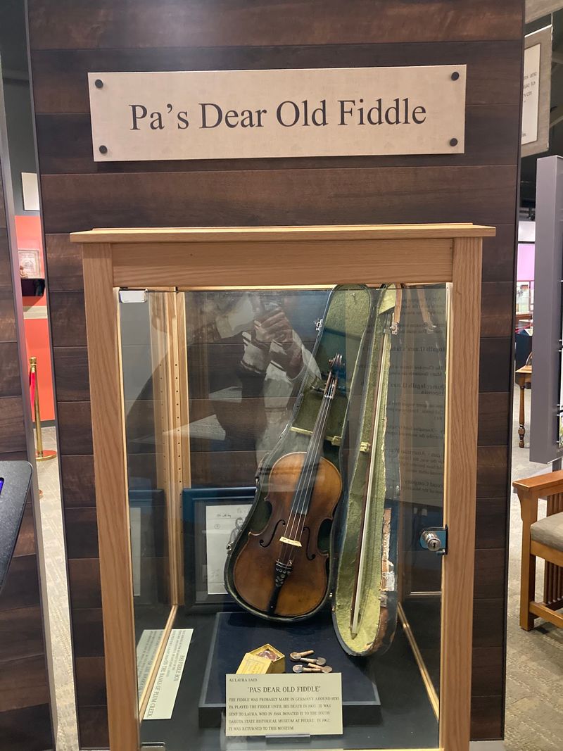 Pa's Fiddle Is Waiting, And It Is Not A Replica Pa's Fiddle Is Waiting, And It Is Not A Replica