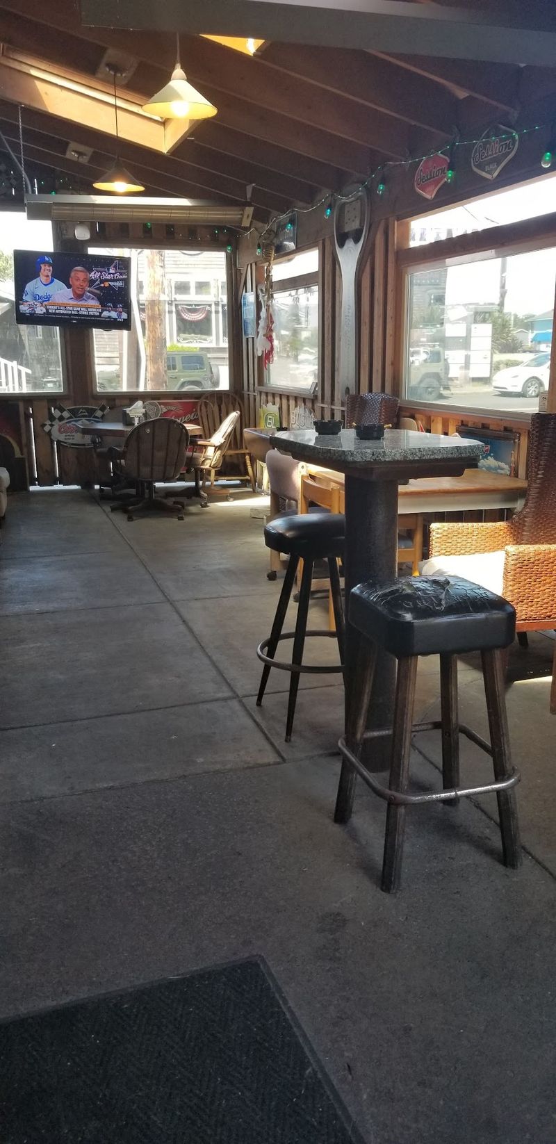 Patio Breezes and Small Town Views