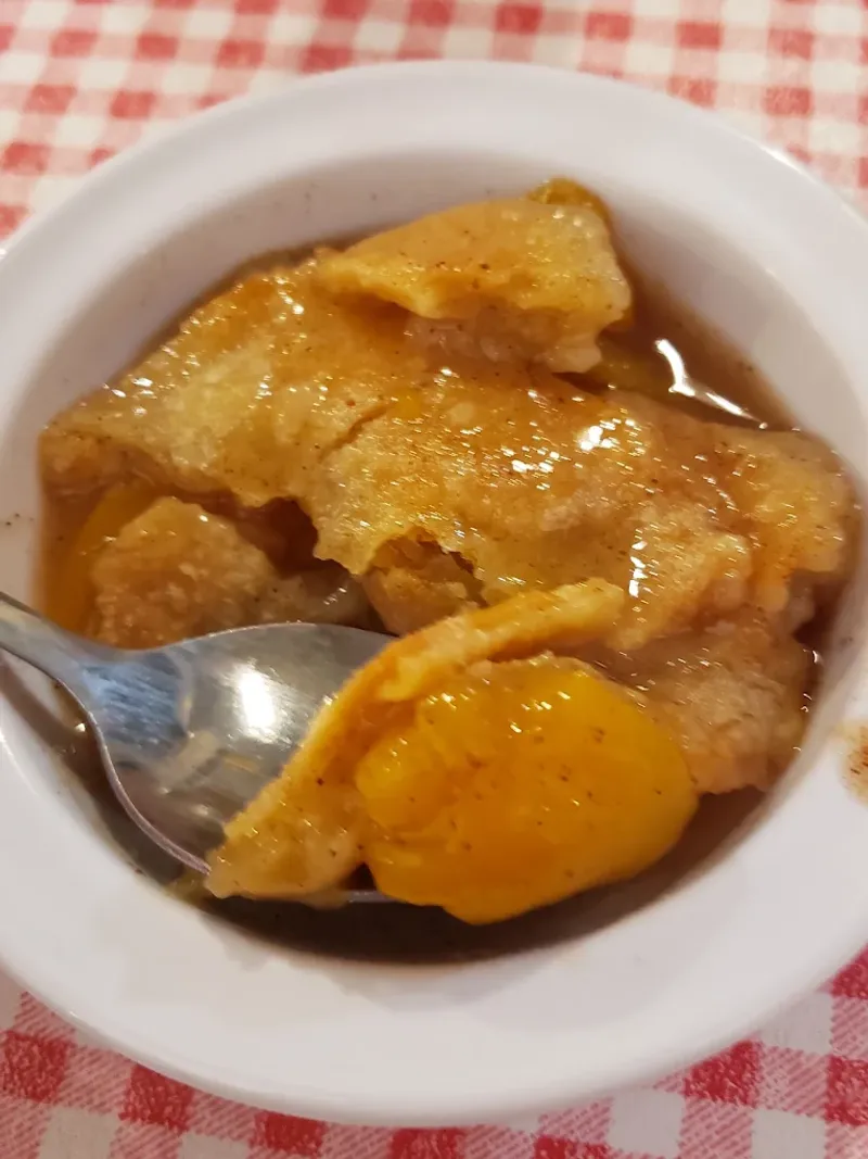 Peach Cobbler for the Grand Finale