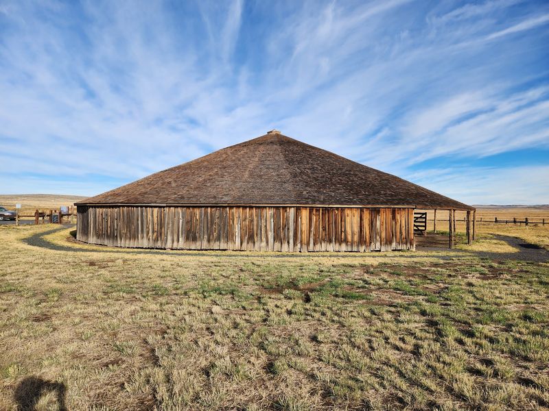 Pete French Round Barn State Heritage Site, Diamond