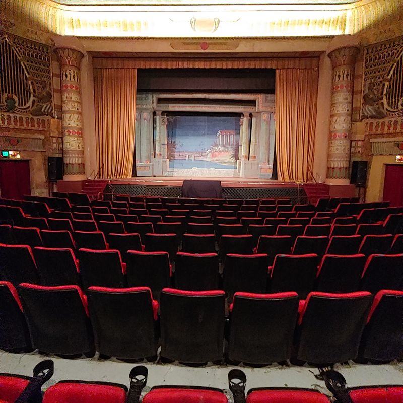 Pharaohs Guarding the Auditorium